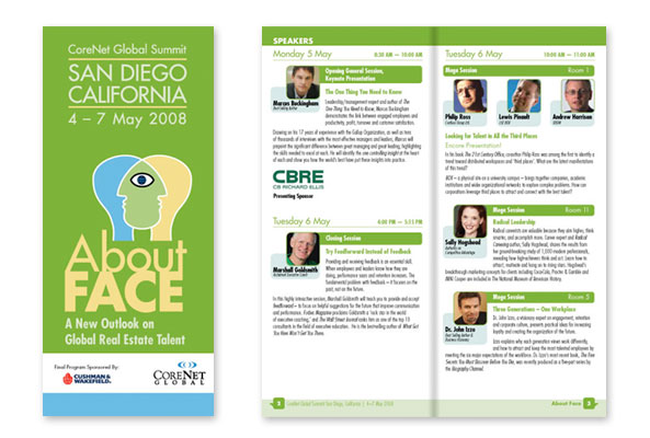 Program brochure design