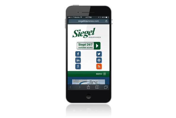 insurance mobile design